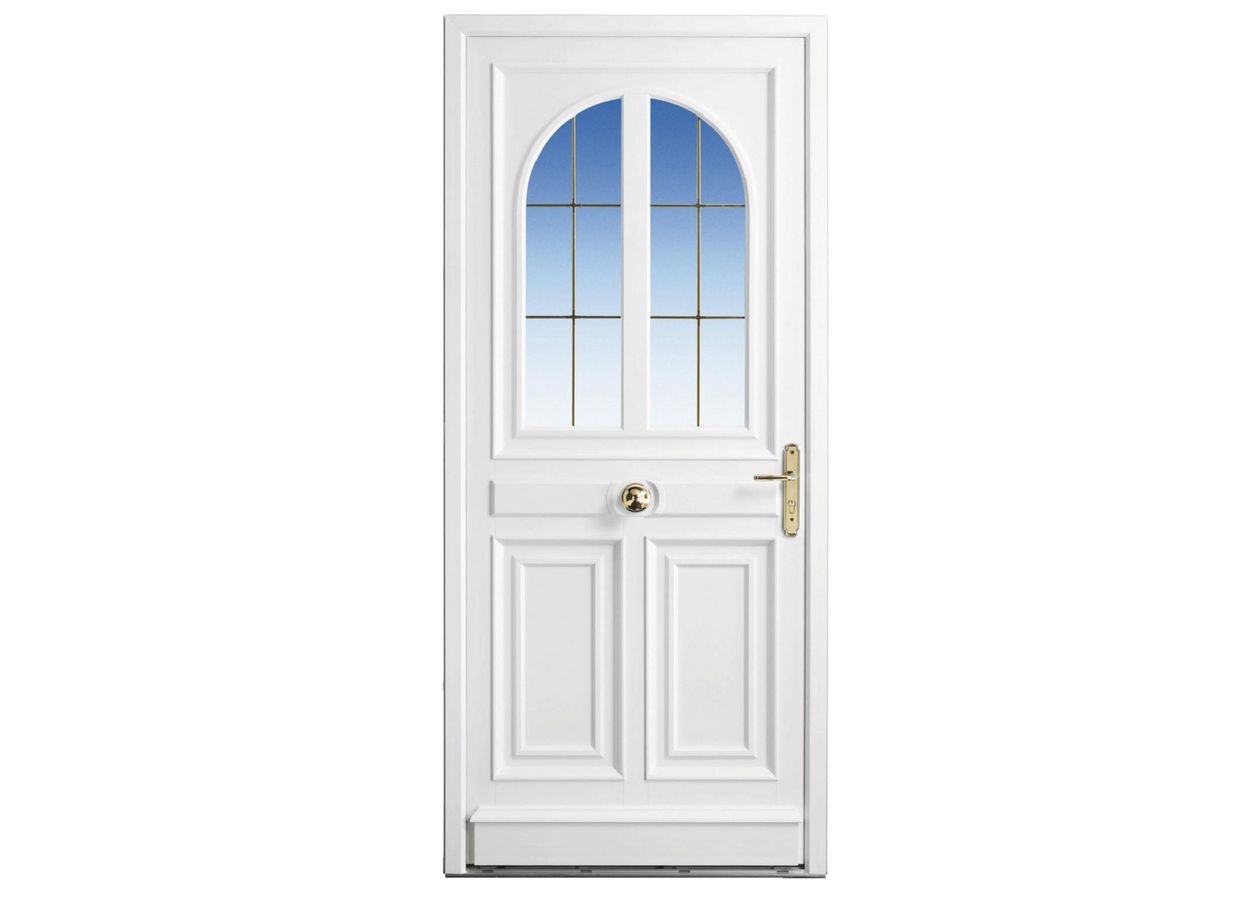 Porte d'entrée BEAUHARNAIS PVC sur-mesure