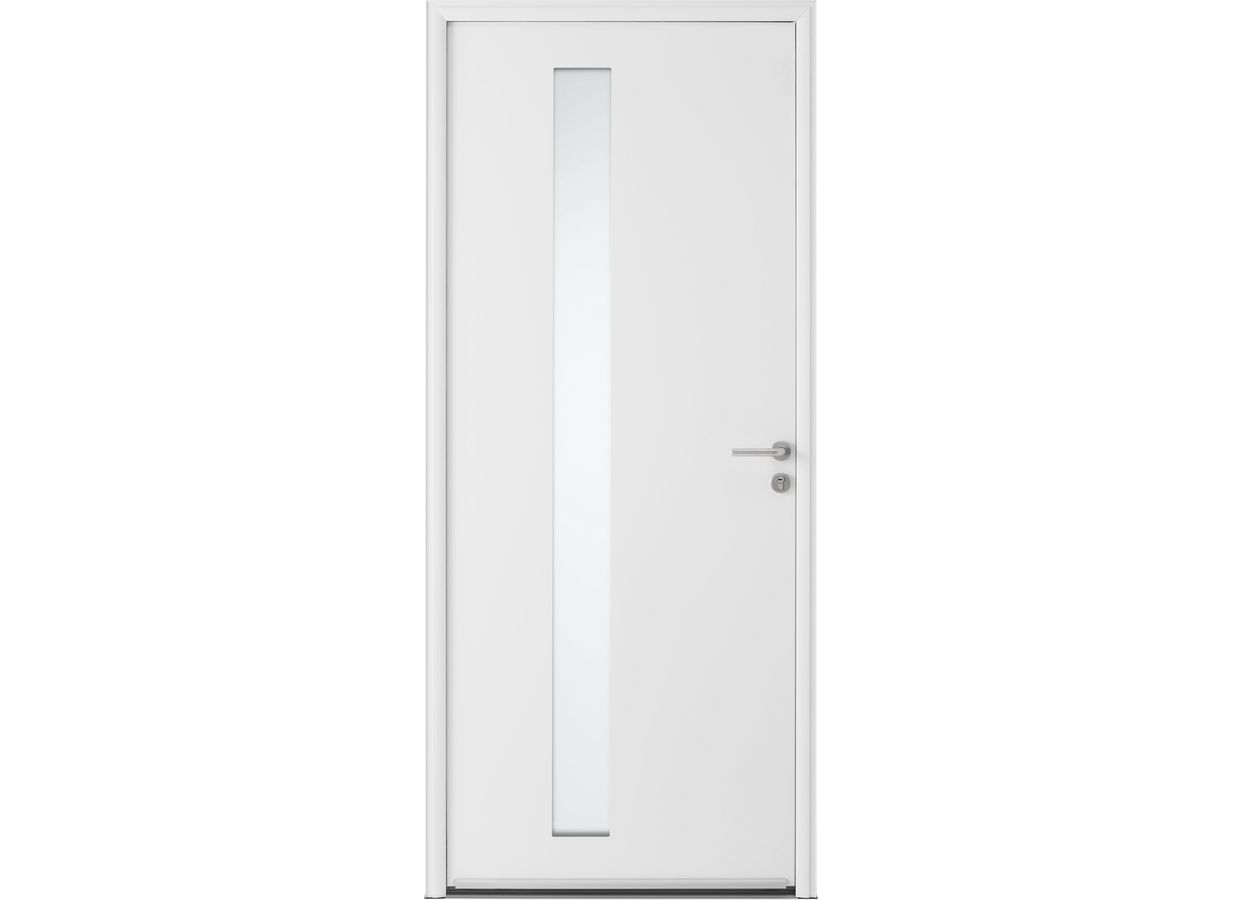 Porte d'entrée Sorbey Aluminium sur-mesure - Lapeyre