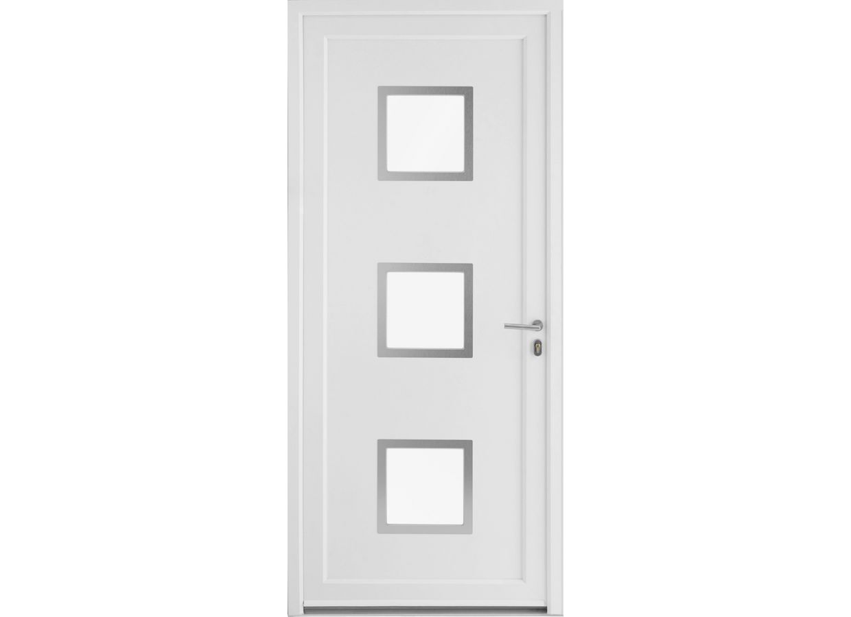 Porte d'entrée LOTHEY PVC sur-mesure