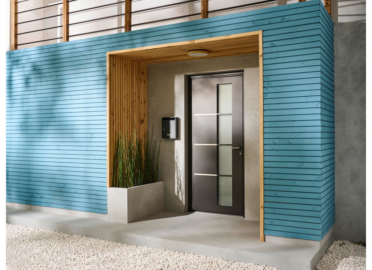 PORTE D'ENTRÉE  ANDA-MUSE ALUMINIUM SUR MESURE-Lapeyre