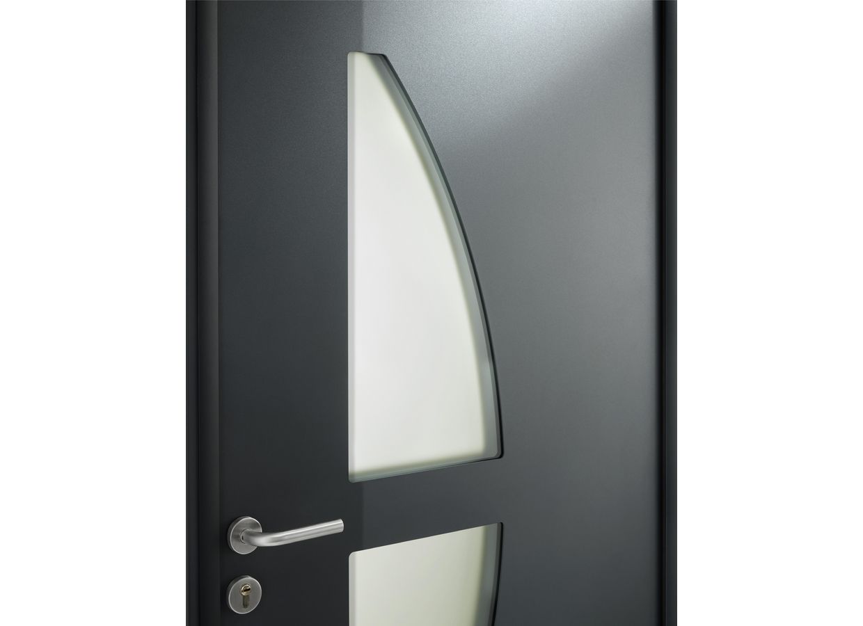 Porte d'entrée Moncelle Aluminium sur-mesure - Portes