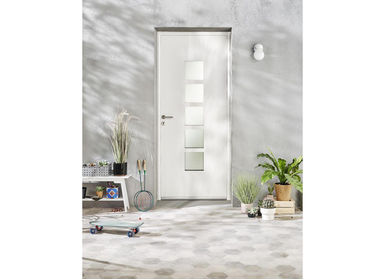Porte d'entrée ** aluminium LOISON sur-mesure Main Image
