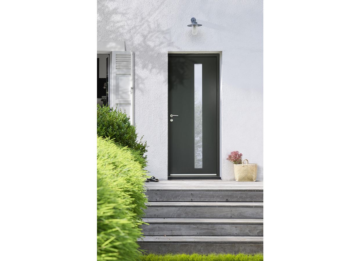 Porte d'entrée Sorbey Aluminium sur-mesure - Lapeyre