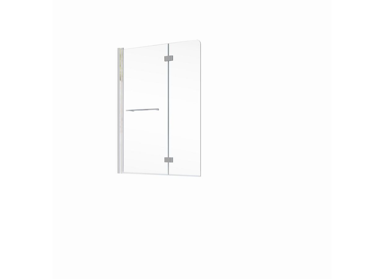 Pare baignoire CRYSTAL 2 - 1 volet pivotant sur mesure Main Image