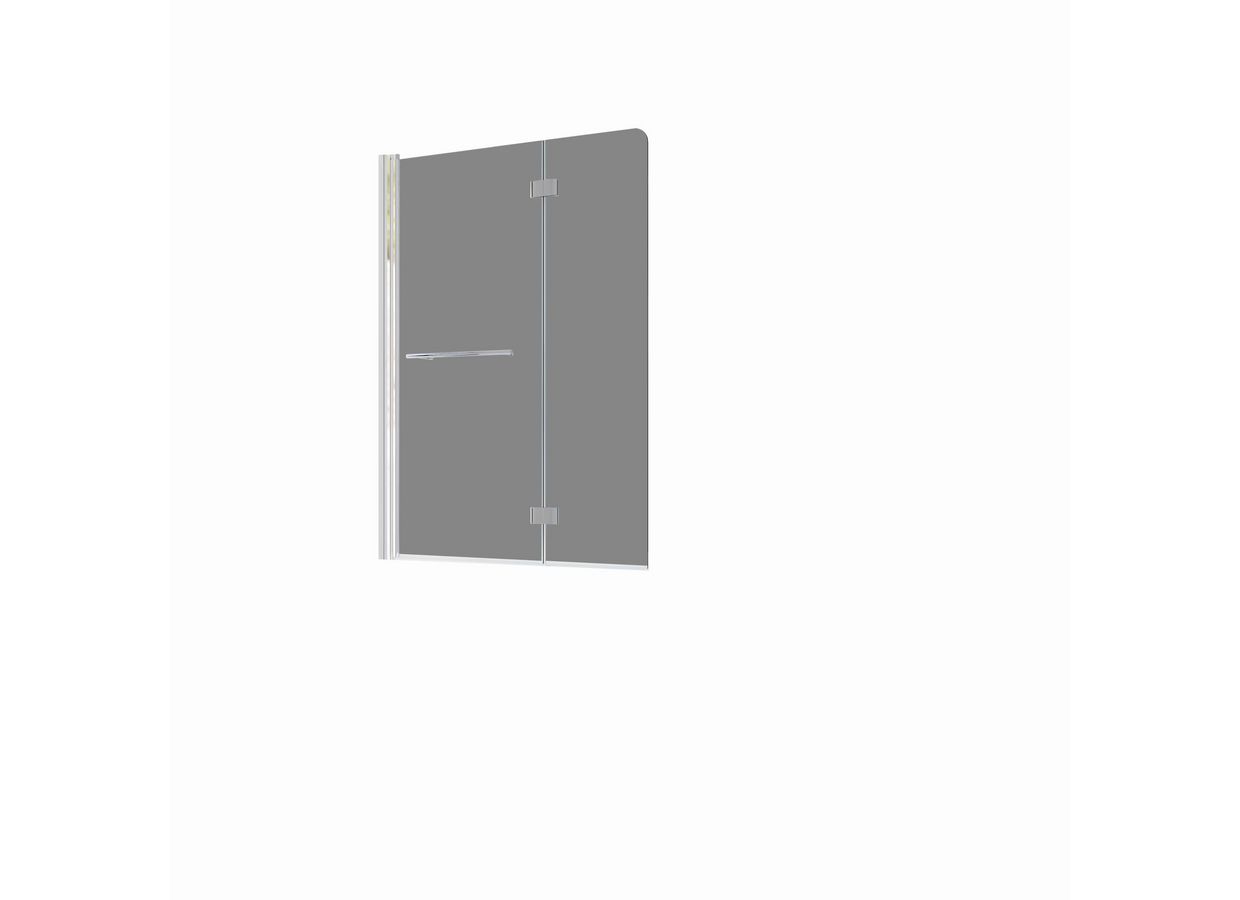 Pare baignoire CRYSTAL 1 volet sur-mesure | Lapeyre