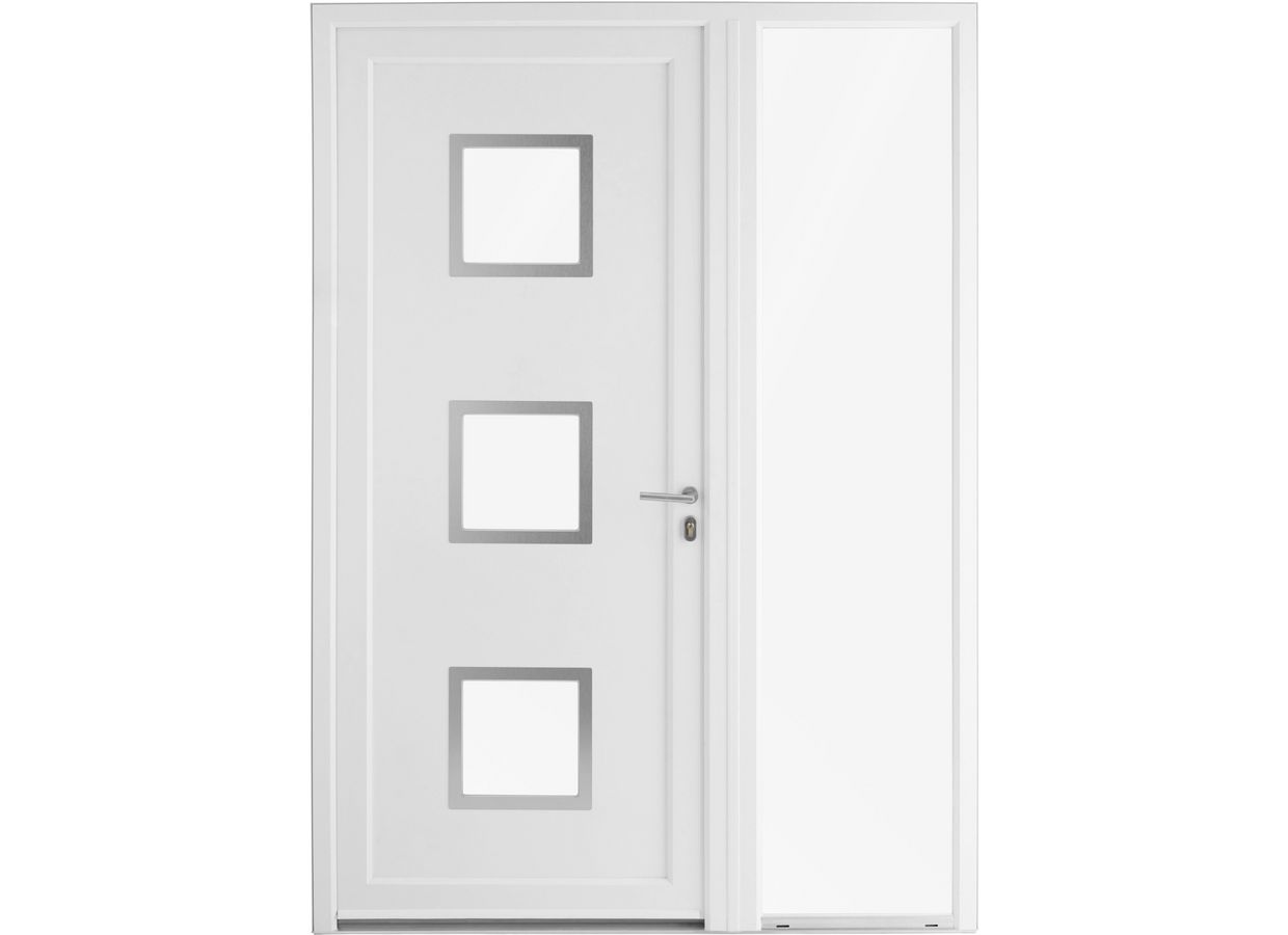 Porte d'entrée LOTHEY PVC sur-mesure