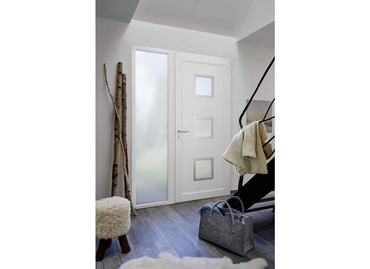 Porte d'entrée LOTHEY PVC sur-mesure