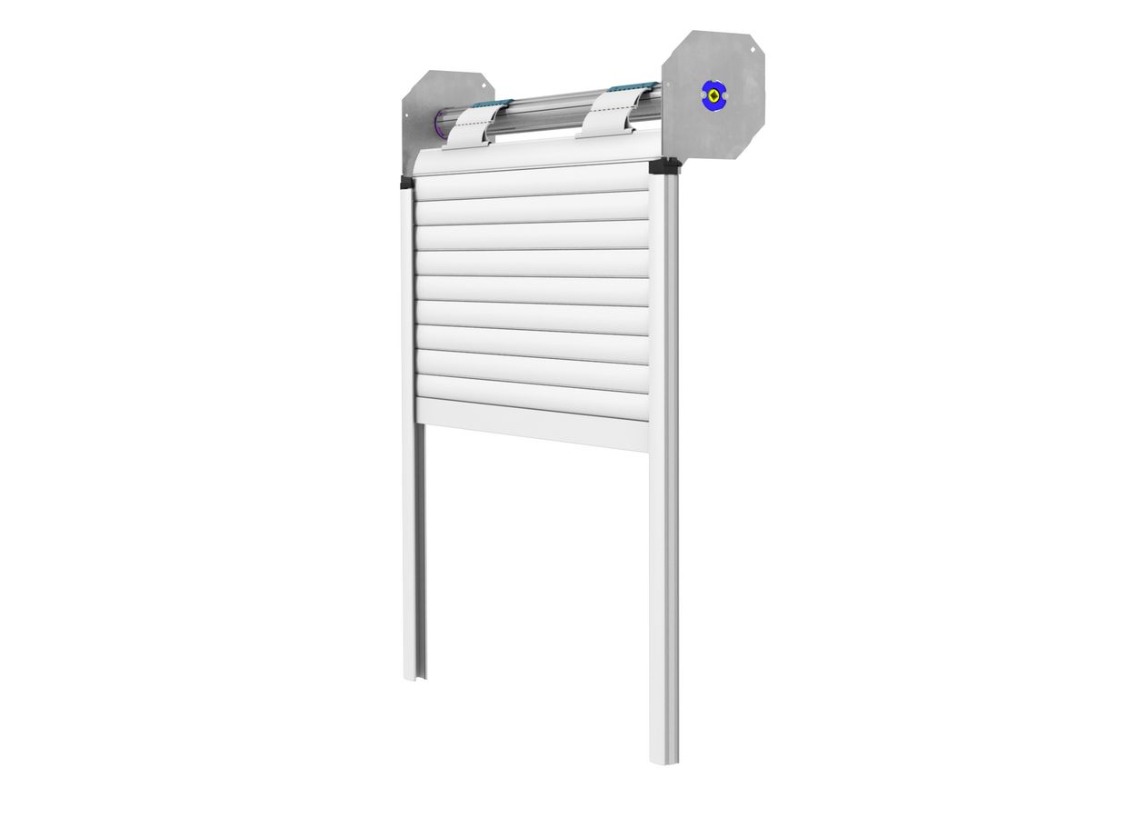 Volet roulant neuf tradi alu AUSTIN électrique coulisse autoportante sur mesure