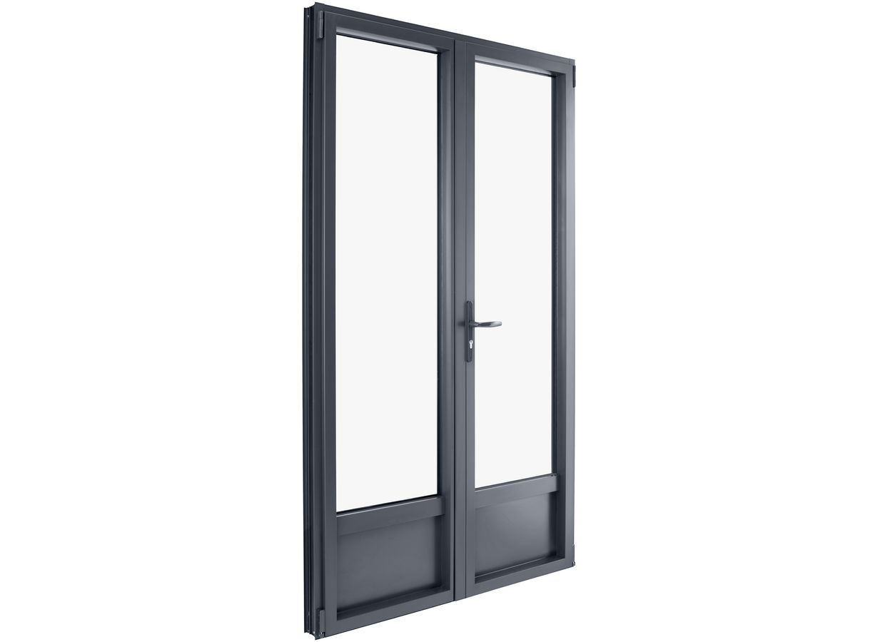 Porte-fenêtre Graphique Aluminium - Fenêtres