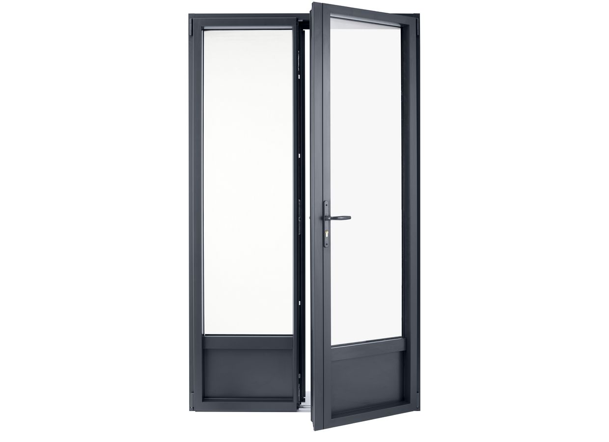 Porte-fenêtre Graphique Aluminium - Fenêtres