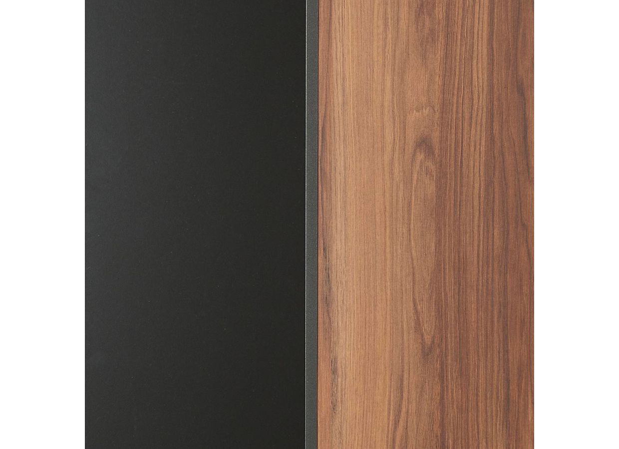 Porte de placard coulissante décor bois UNION | Lapeyre