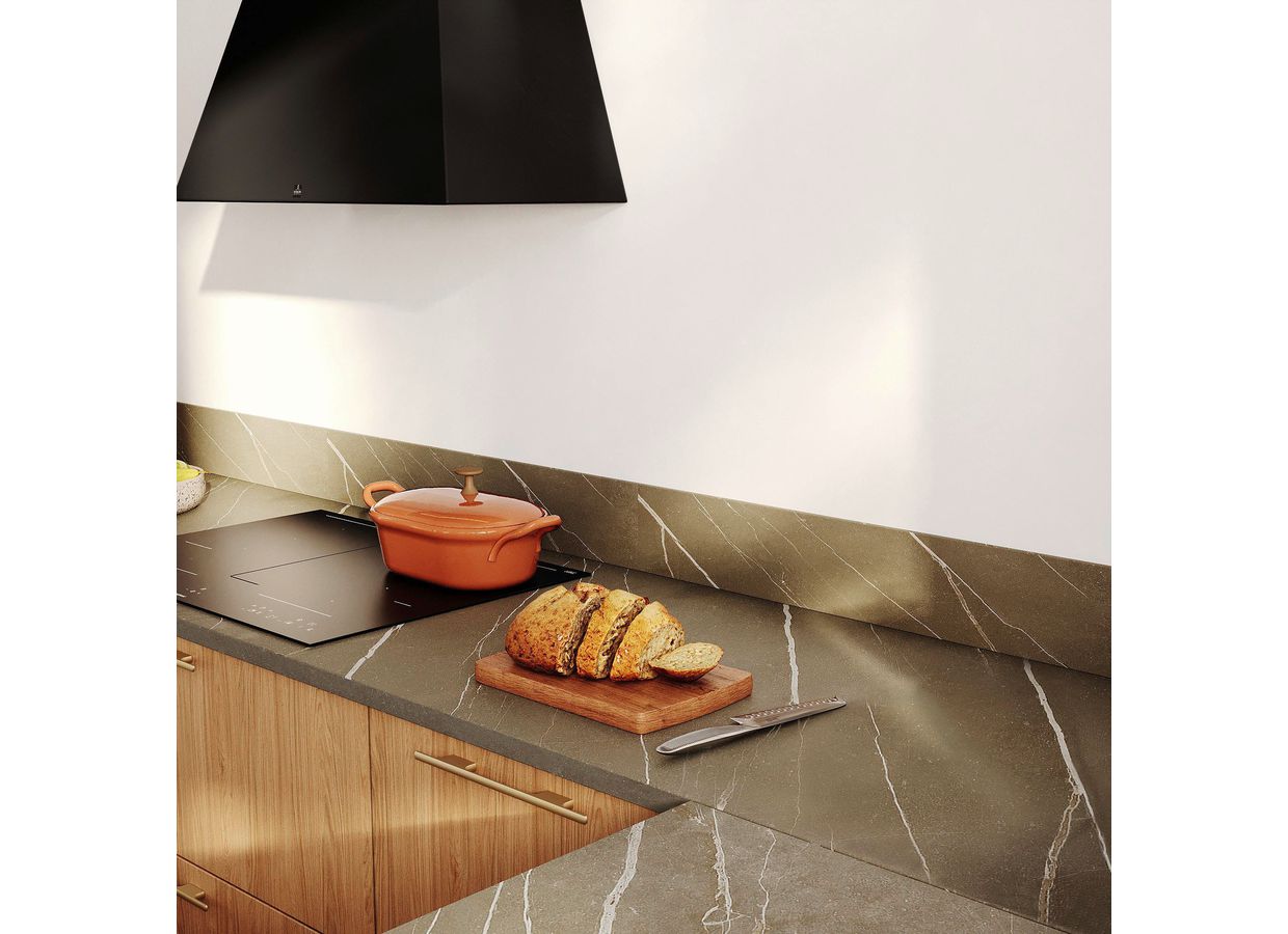 Plan de travail compact MARBRÉ COLLEMANDINA sur-mesure EP.10 MM - Lapeyre