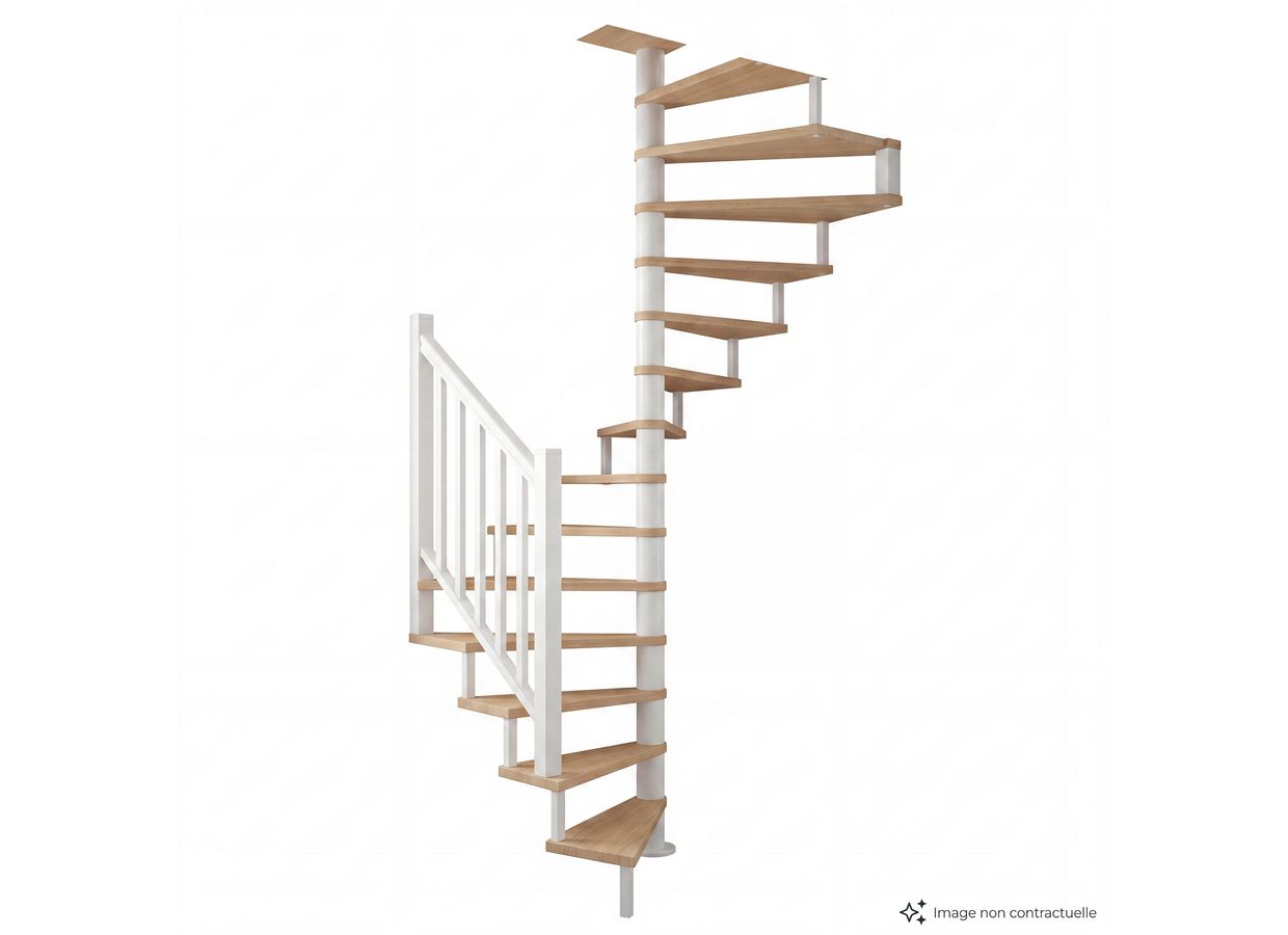 Escalier hélicoïdal Chorus sur mesure - Lapeyre