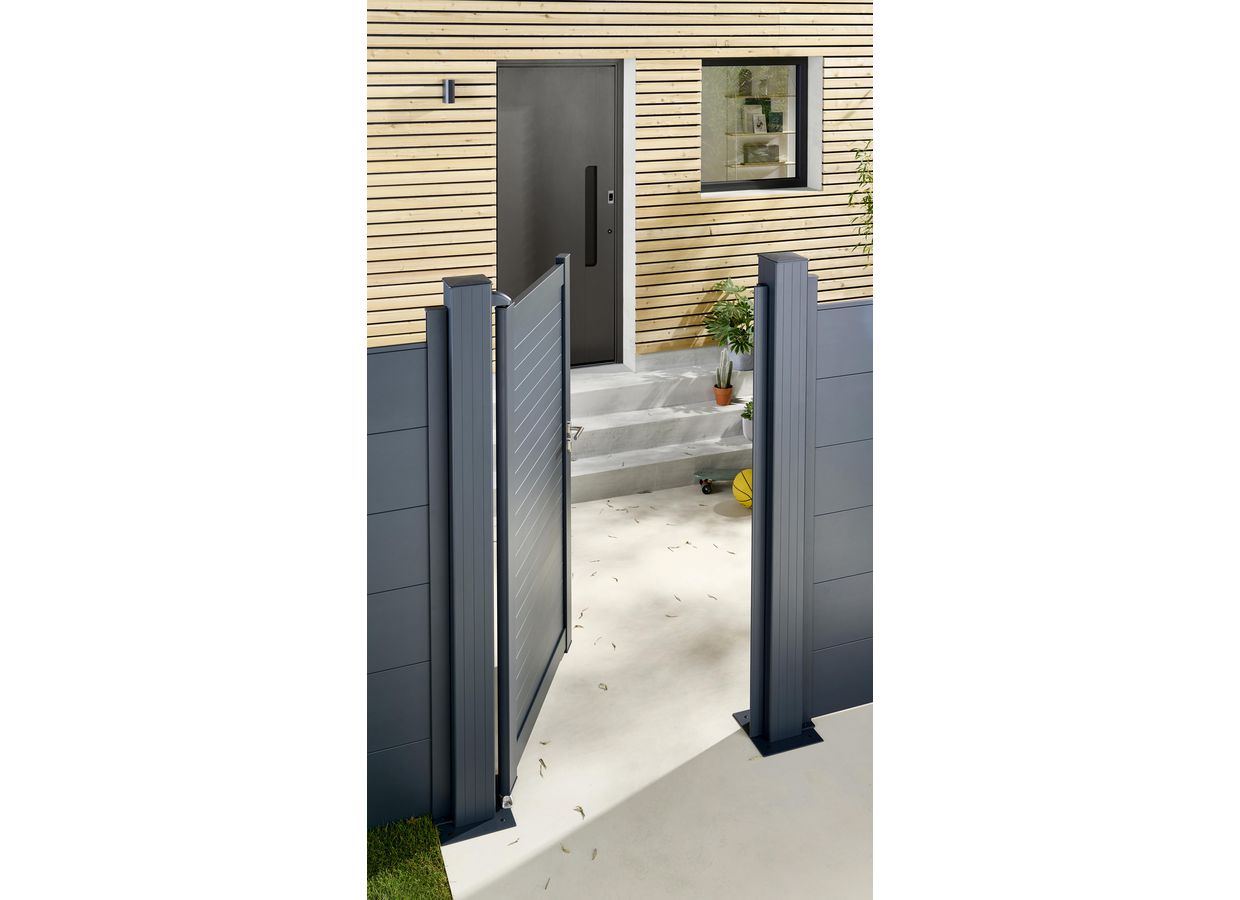 Porte d'entrée Annadea Aluminium sur-mesure -Lapeyre