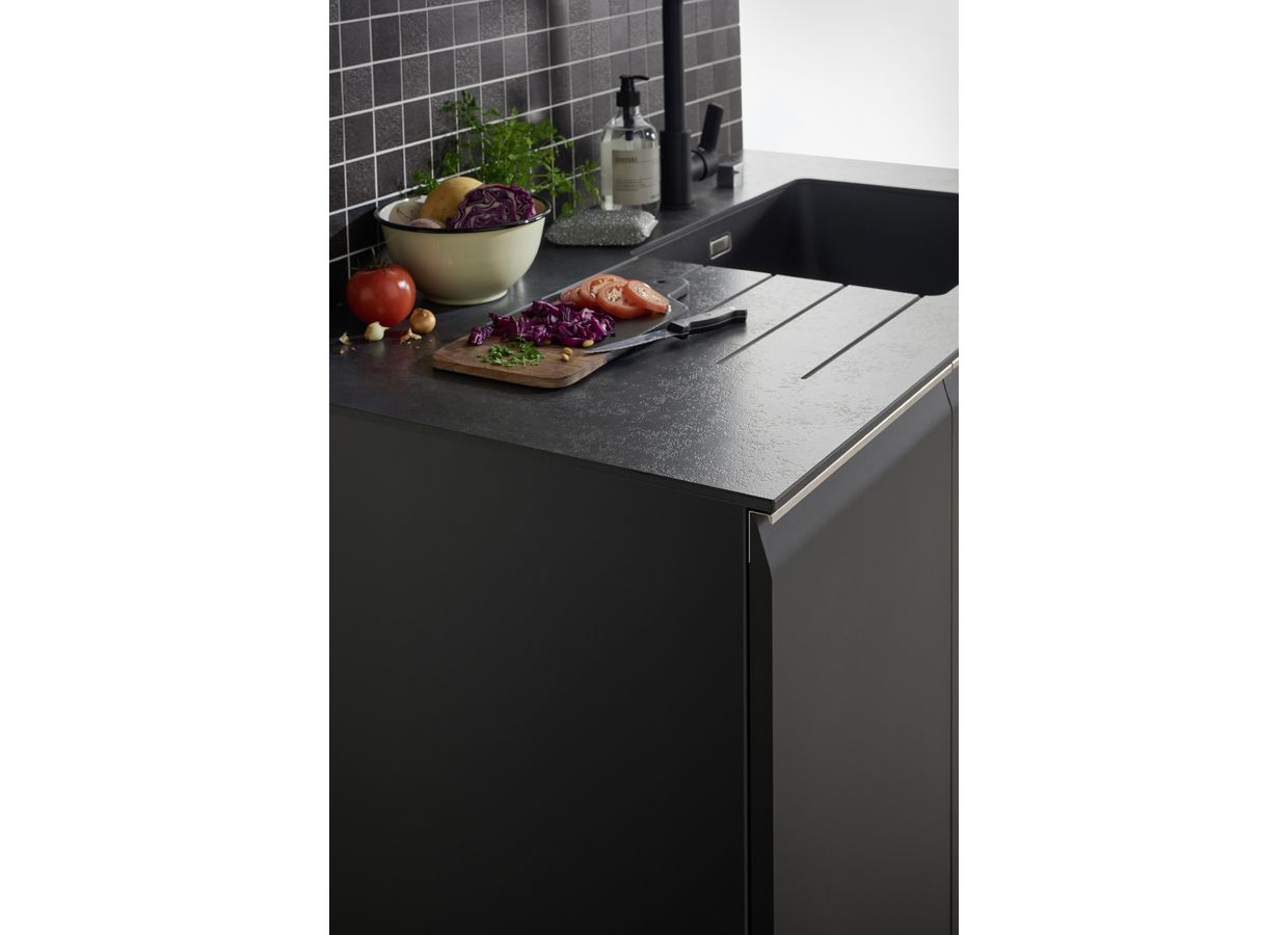 Plan de travail compact GRAPHITE sur-mesure Ep.10 mm | Lapeyre