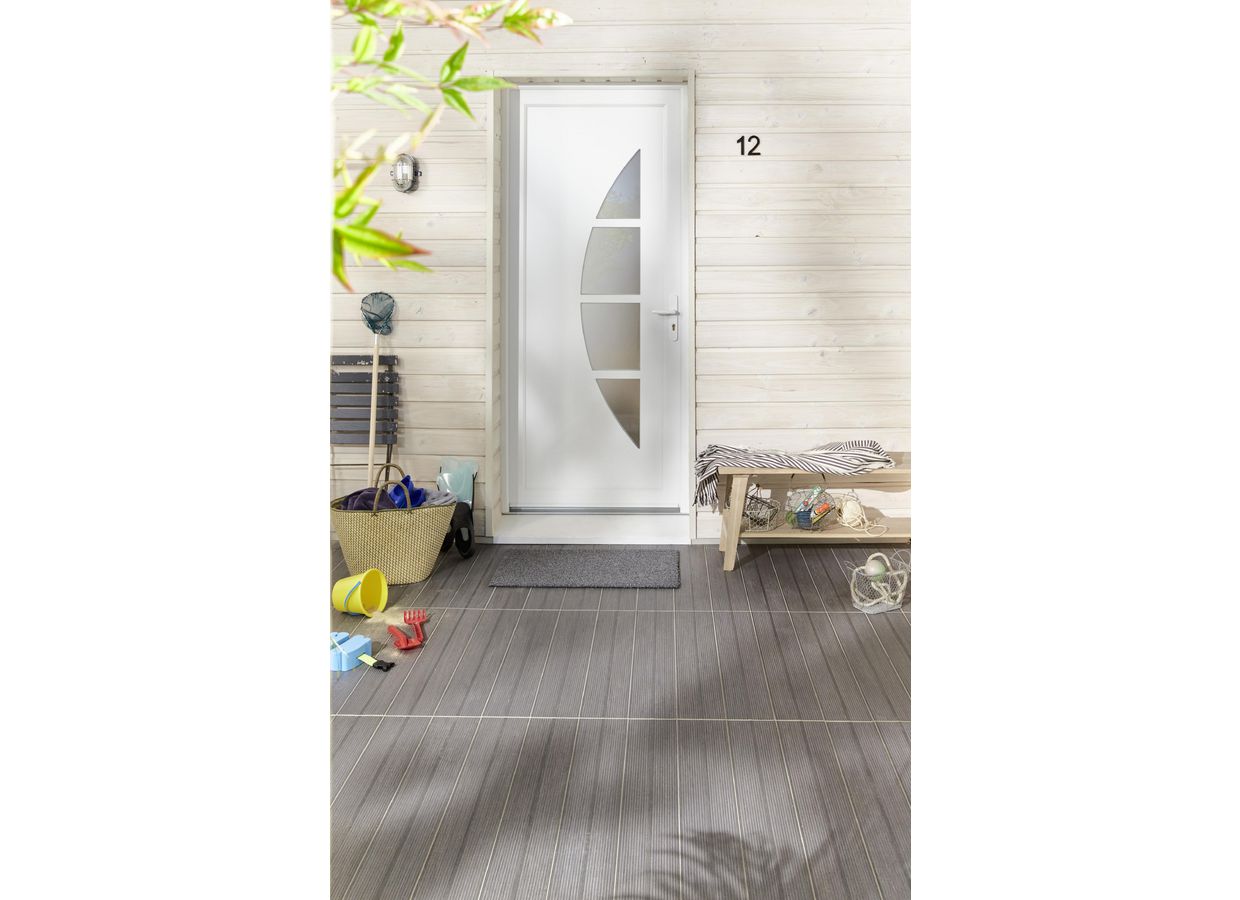 Porte d'entrée STELLA PVC sur mesure