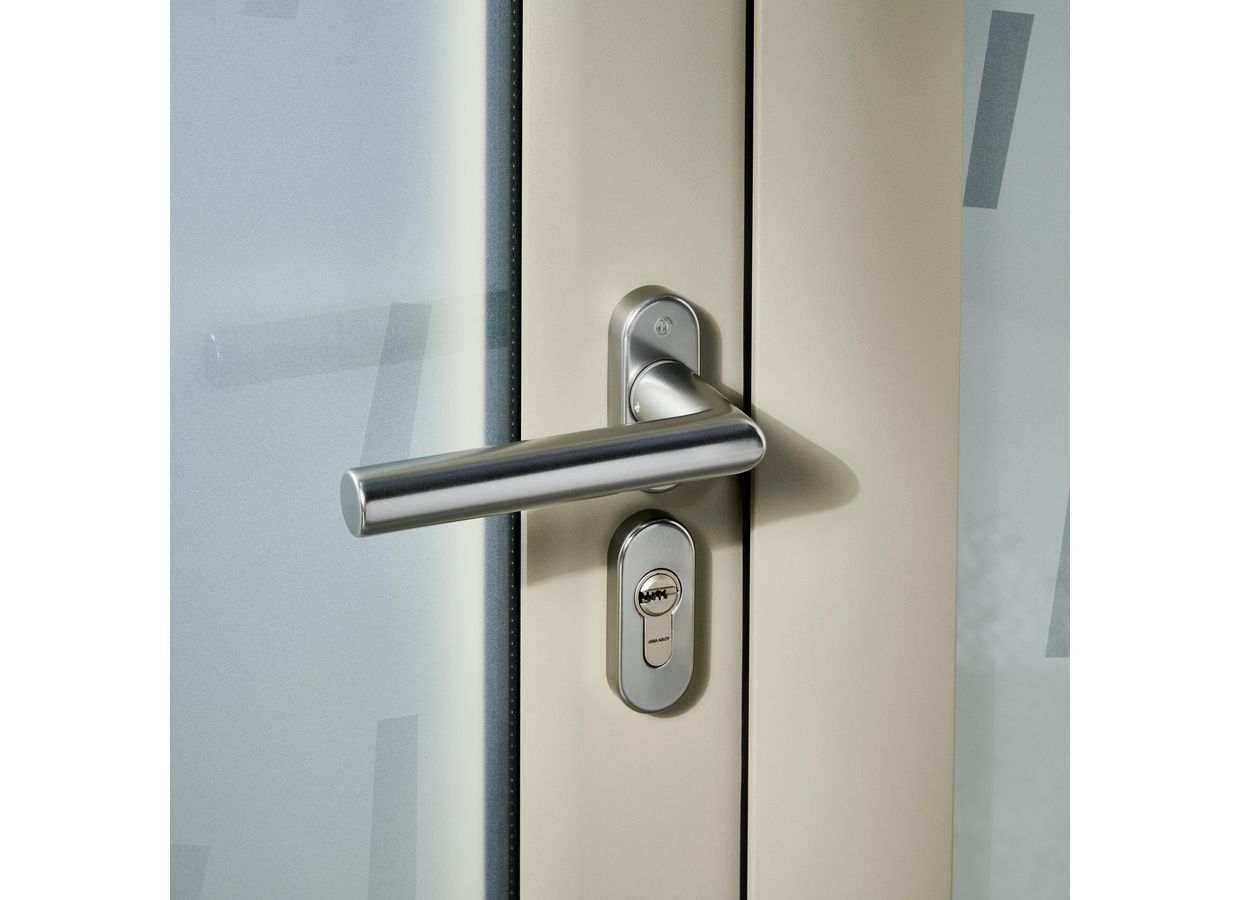 Porte d'entrée Adenora vitrage orgue sur-mesure -Lapeyre