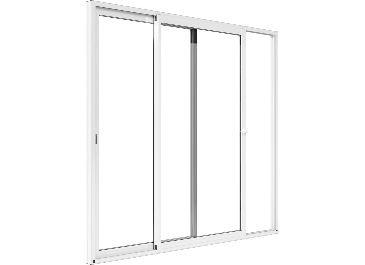 Baie coulissante Néva Aluminium sur mesure  - Fenêtres - Lapeyre