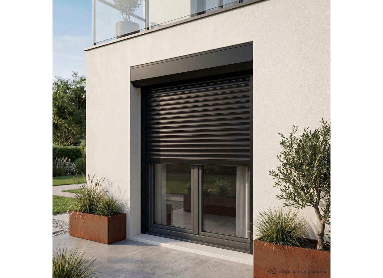 Volet roulant DENVER aluminium radio autres couleurs sur-mesure