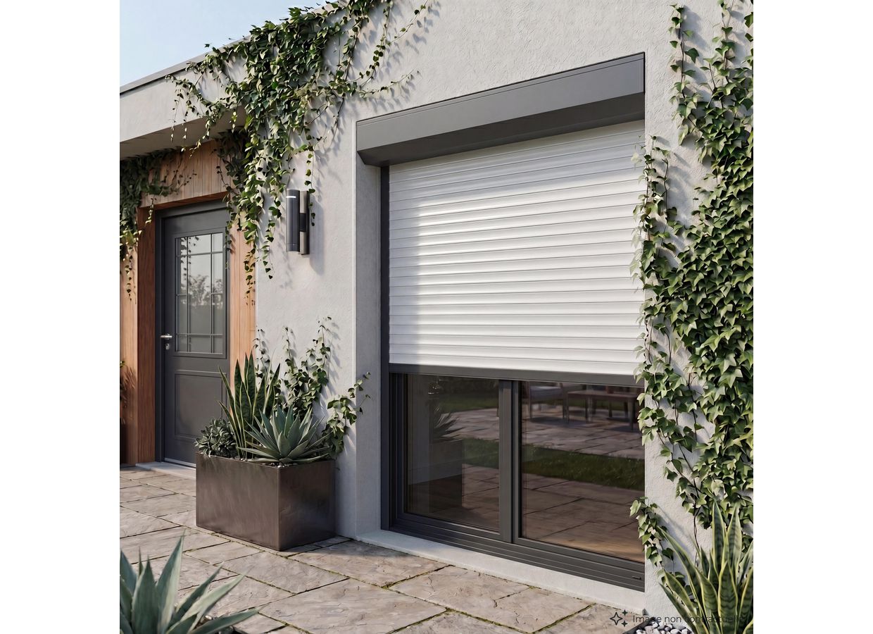 Volet roulant DENVER aluminium radio couleur pref sur-mesure