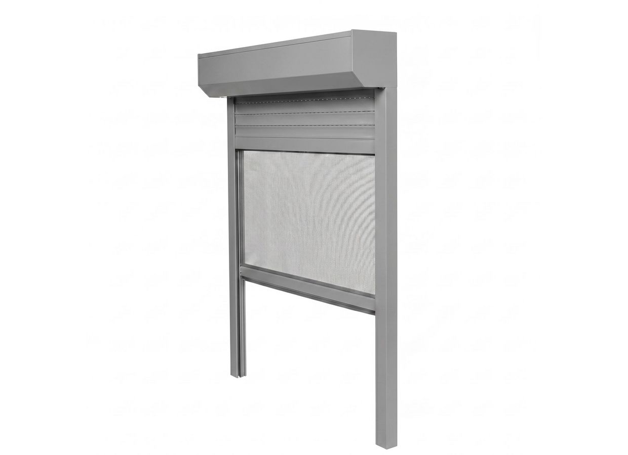 Volet roulant monobloc Denver alu elec filaire moustiquaire couleur pref sm Main Image