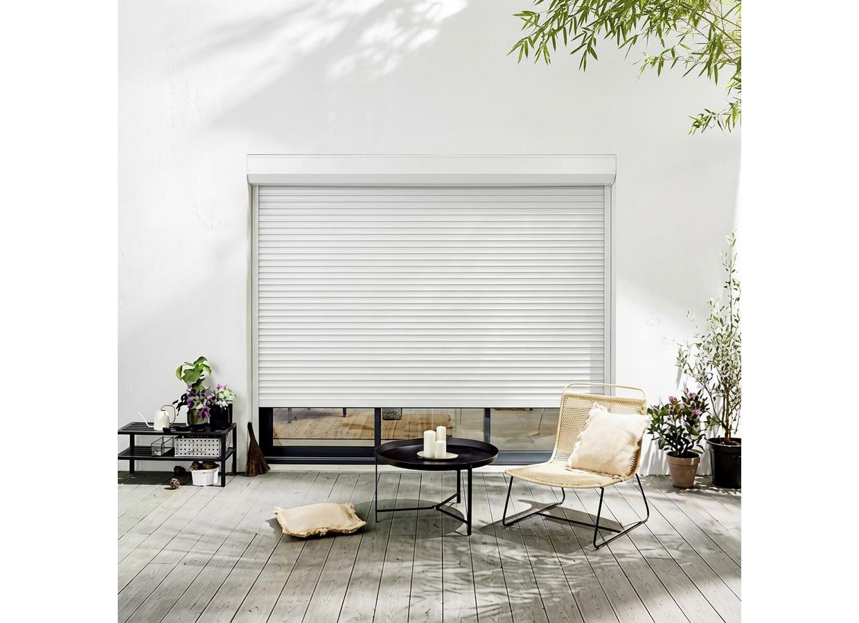 Volet roulant monobloc PVC AUSTIN électrique sur mesure-Lapeyre