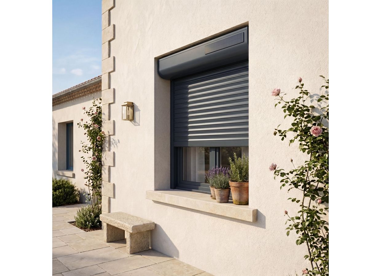 Voler roulant solaire DENVER couleur personnalisable sur mesure| Lapeyre