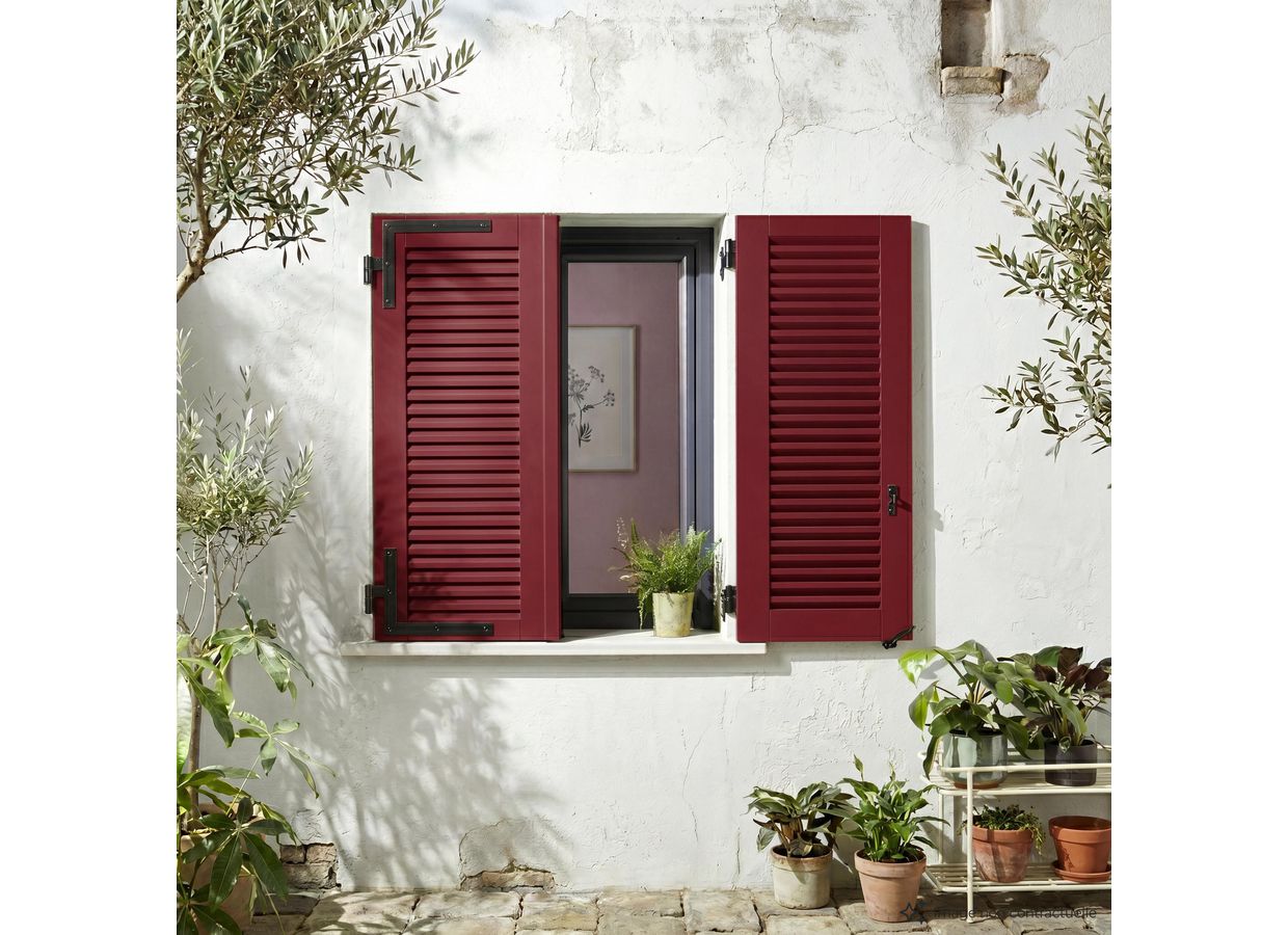 Volet LORRAINE  lames droites sur mesure-Lapeyre