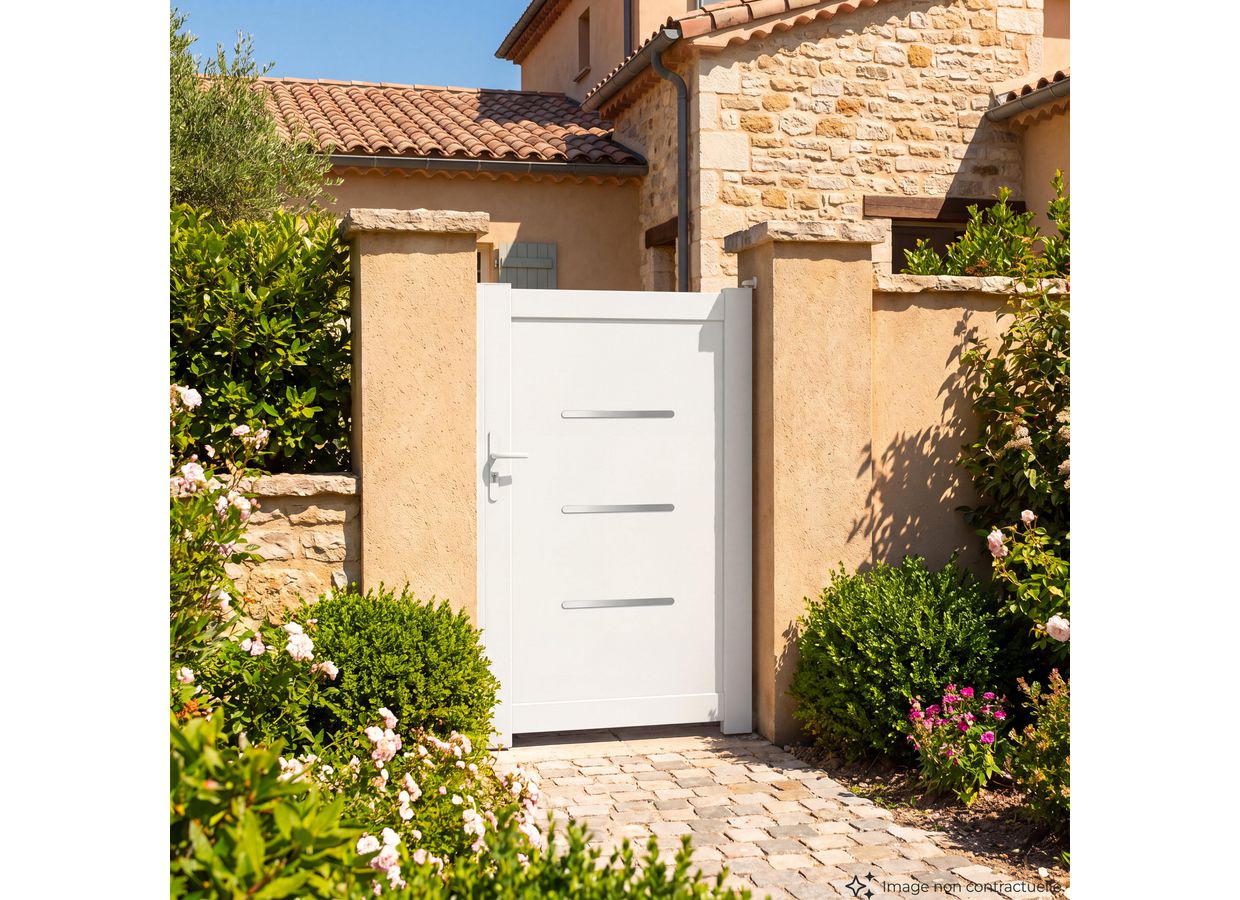 Portillon PVC Briac sur-mesure