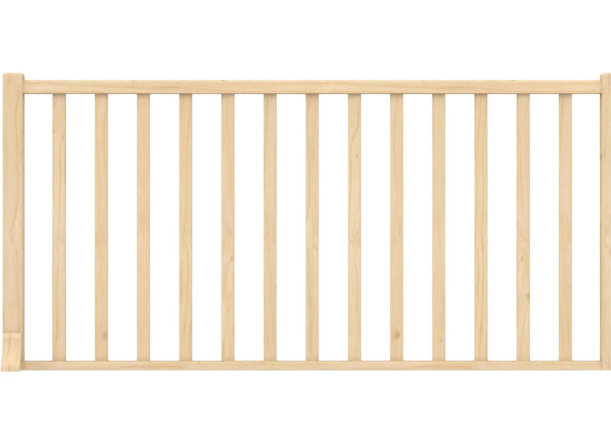 Balustrade idéal Sapin L.104 à option Main Image