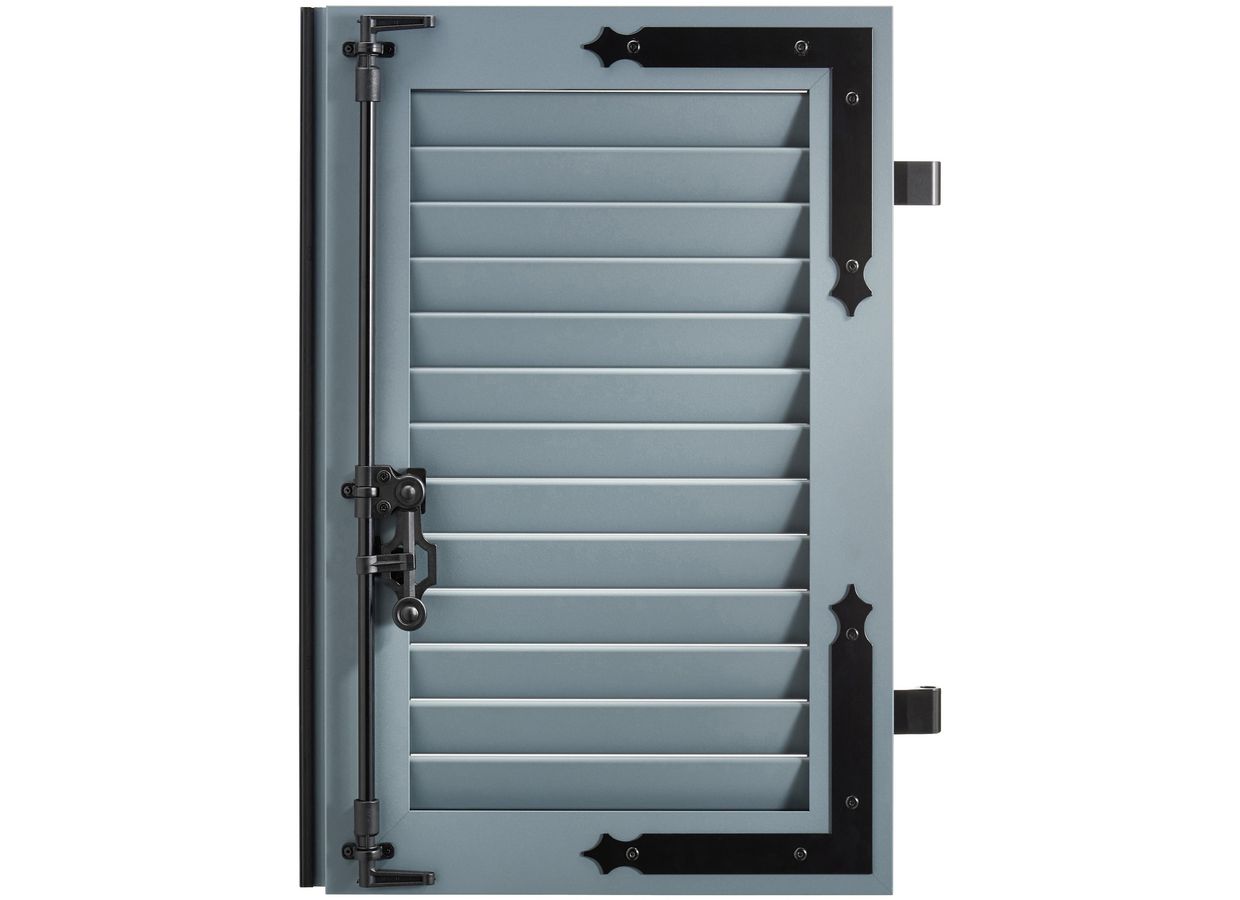 Volet aluminium isolant