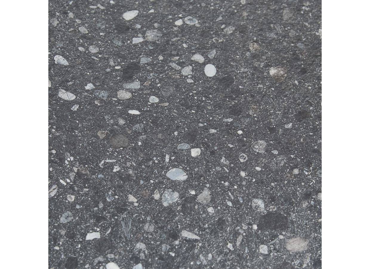 Plan de travail stratifié TERRAZZO ANTHRACITE sur-mesure EP.20/28/38 MM