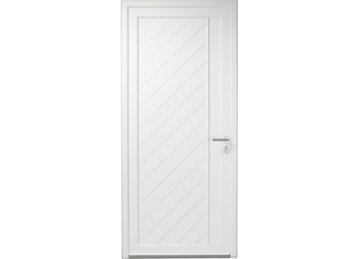Porte d'entrée ALIANA PVC sur mesure