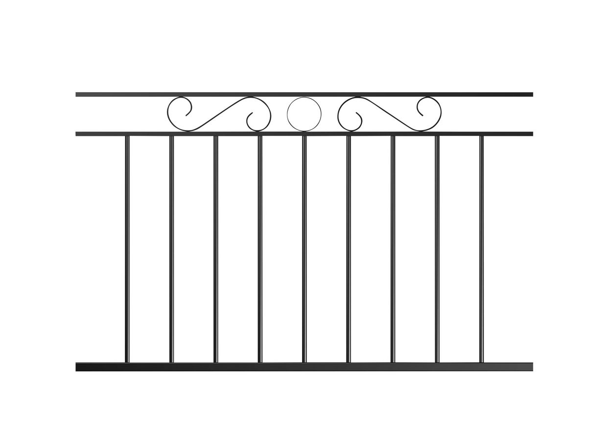 Travée de Clôture Acier Thalie A Ajourée sur-mesure