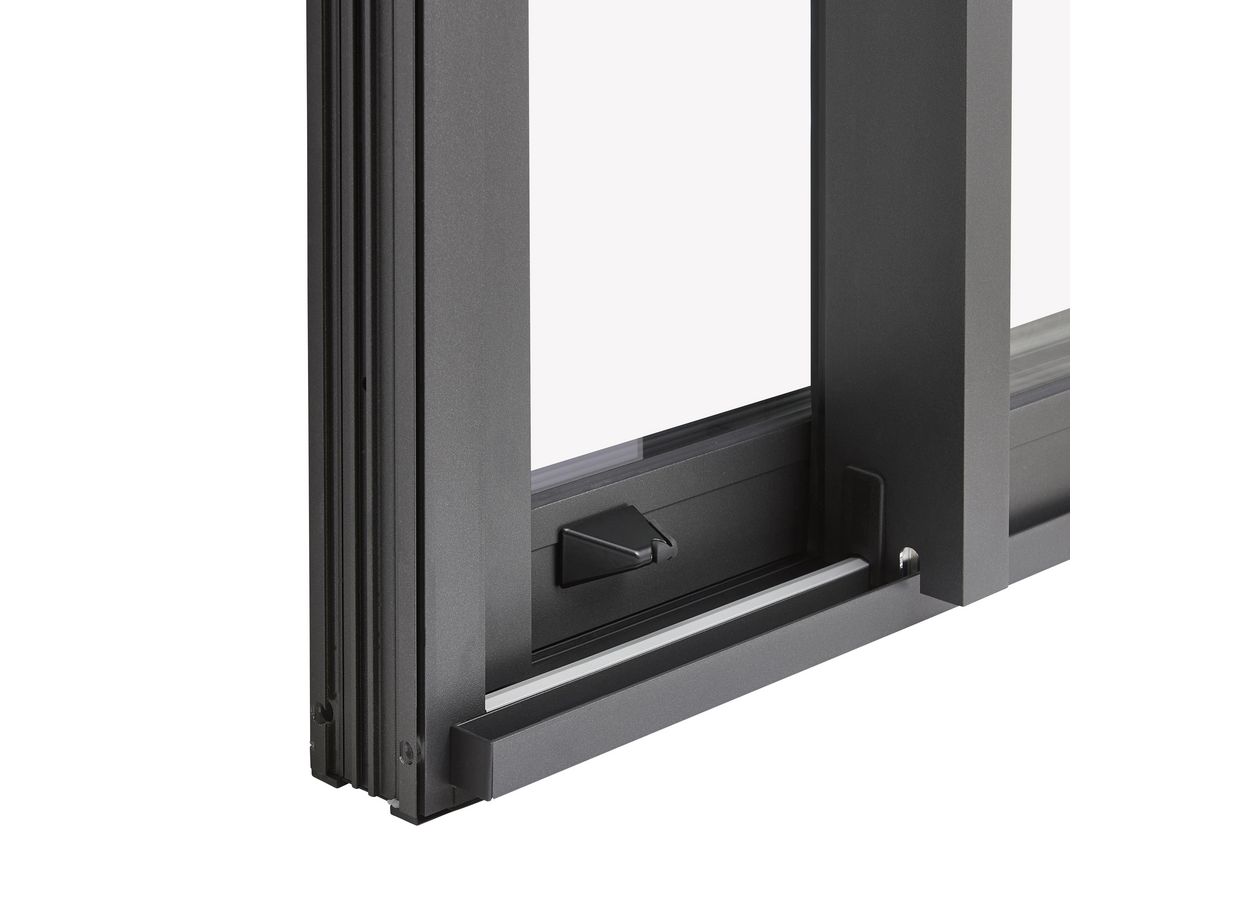 Baie coulissante Néva Aluminium sur mesure  - Fenêtres - Lapeyre