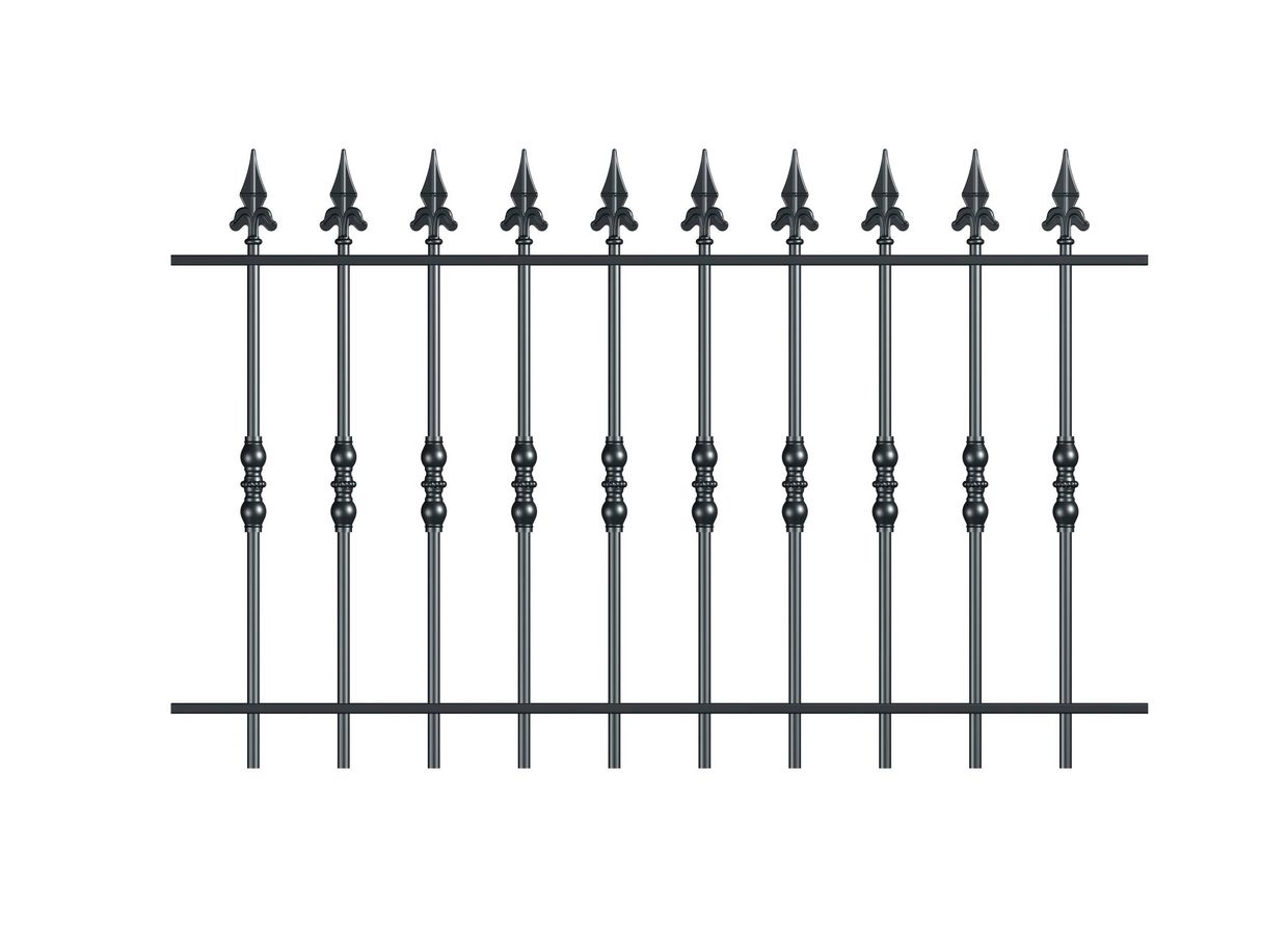 Travée de Clôture Acier Dommartin Ajourée sur-mesure