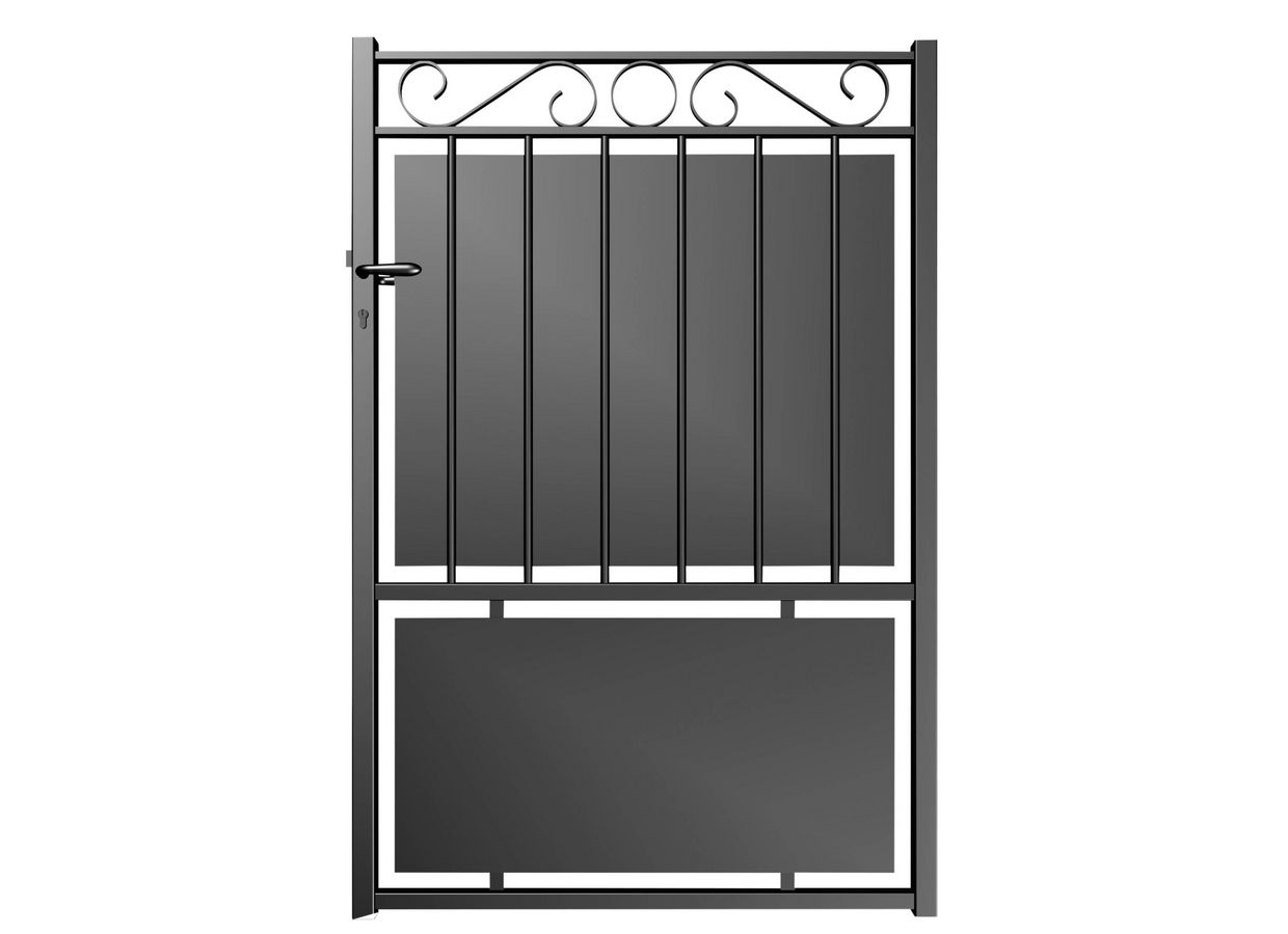 Portillon acier  THALIE plein sur mesure Main Image