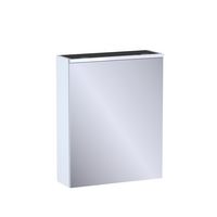 Armoire de toil. 1 porte miroir Formeo blanc mat P H75xL60xP20 D Main Image