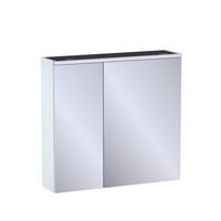 Armoire de toil. 2 portes miroir Formeo blanc P H75xL80xP20 Main Image