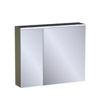 Armoire de toil. 2 portes miroir Formeo olive P H75xL90xP20 Main Image