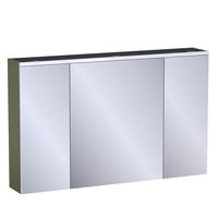 Armoire de toil. 3 portes miroir Formeo olive P H75xL120xP20 Main Image