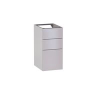 Bas 3 tiroirs gain de place Formeo ivoire P H60xL30xP38.5 Main Image