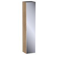Colonne 1 porte miroir Formeo chene raphia P H180xL35xP33 D Main Image