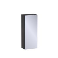Haut 1 porte miroir Formeo noir mat P H75xL30xP20 G Main Image