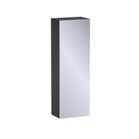 Haut 1 porte miroir Formeo noir mat P H90xL30xP20 G Main Image