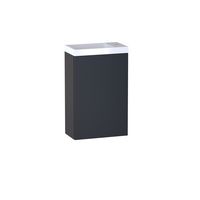 Lave main 1 porte Formeo bleu profond P H60xL40xP22 D Main Image