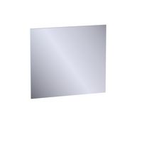 Miroir rectangulaire Blanc mat P H70xL80xP2.2 Main Image