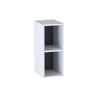 Niche basse gain de place Formeo blanc mat P H75xL30xP38.5 Main Image
