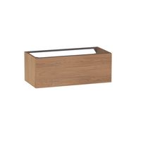 Sous vasque 1 tiroir gain de place Formeo chene casella naturel P H30xL80xP38.5 Main Image