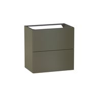 Sous vasque 2 tiroirs gain de place Formeo olive P H60xL60xP38.5 Main Image